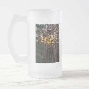 SDC Woody Sunset Mattglas Bierglas