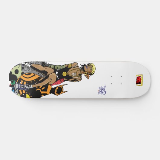 SDCC 07 Skate-Plattform Skateboard (Horizontal)