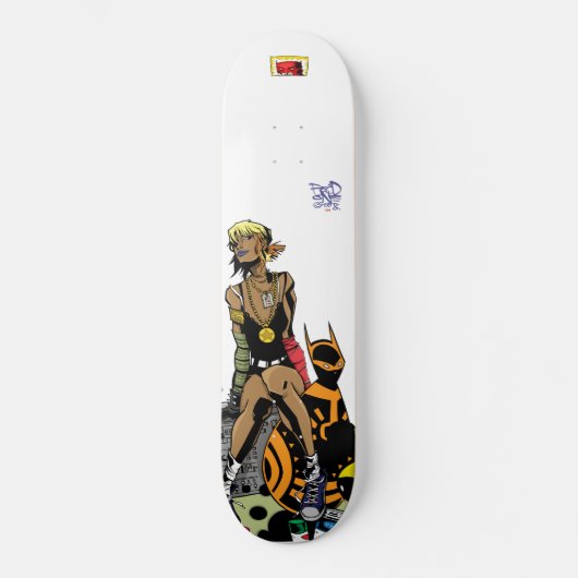 SDCC 07 Skate-Plattform Skateboard (Vorderseite)