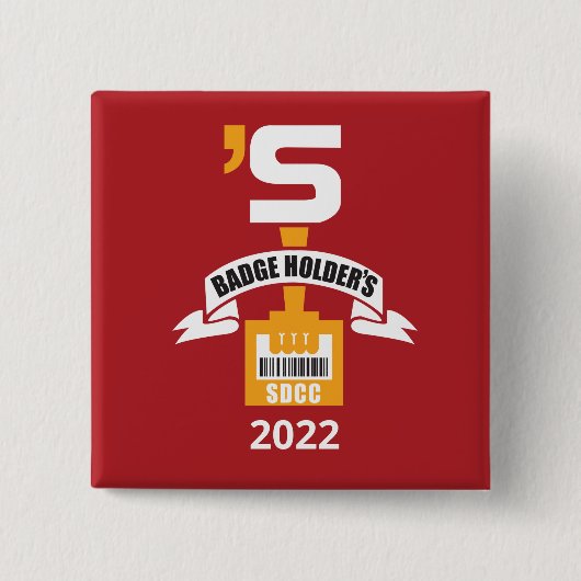 SDCC:BH 2022 Button (Vorderseite)
