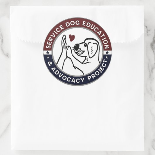 SDEAP RUNDER AUFKLEBER (Tasche)