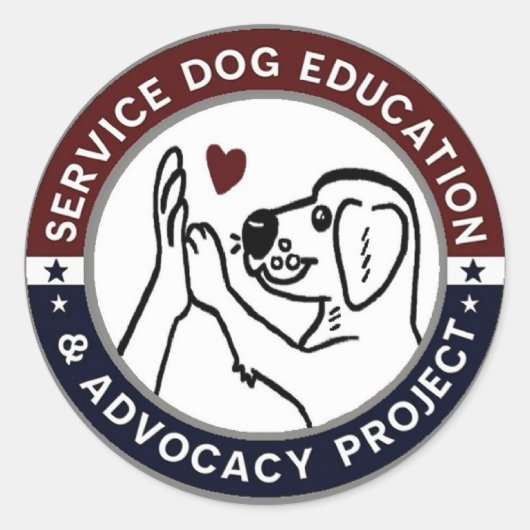 SDEAP RUNDER AUFKLEBER (Vorderseite)