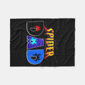 Sder Dad Shirt Birthday Fathers Day Halloween Cost Fleecedecke (Vorderseite (Horizontal))