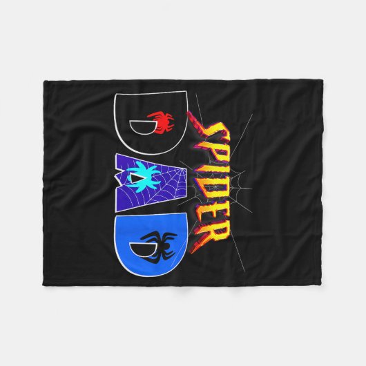 Sder Dad Shirt Birthday Fathers Day Halloween Cost Fleecedecke (Vorderseite (Horizontal))