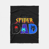 Sder Dad Shirt Birthday Fathers Day Halloween Cost Fleecedecke (Vorderseite)