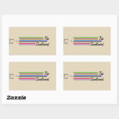 SDfsdf Rechteckiger Aufkleber (Blatt)