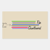 SDfsdf Rechteckiger Aufkleber (Vorderseite)