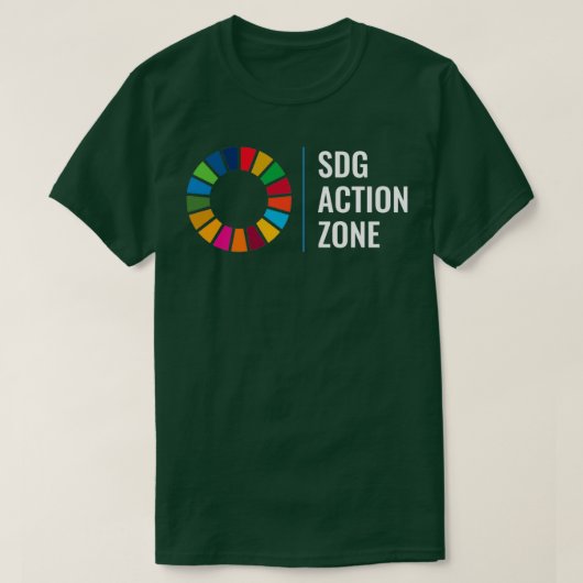SDG-Aktionsbereich Nachhaltige Entwicklungsziele d T-Shirt (Design vorne)