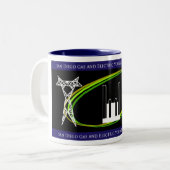 SDG&E die Gesellschaft jungen Ingenieurs Zweifarbige Tasse (Vorderseite Links)