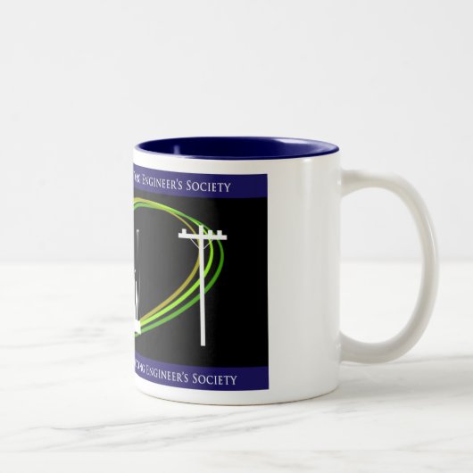 SDG&E die Gesellschaft jungen Ingenieurs Zweifarbige Tasse (Rechts)