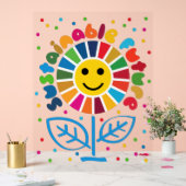 SDG Führungskraft Desk Sign - ESG Office Motivator Acrylschild (Hochzeit)