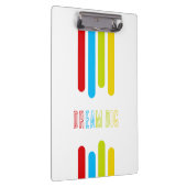 SDGT RBGY Zwischenablage - Traum groß, Bleibe orga Klemmbrett (Rechts)