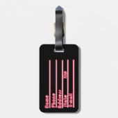 SDGuy Gepäckanhänger (Rückseite vertikal)