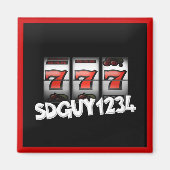 SDGuy Logo-Magnet Magnet (Vorne)