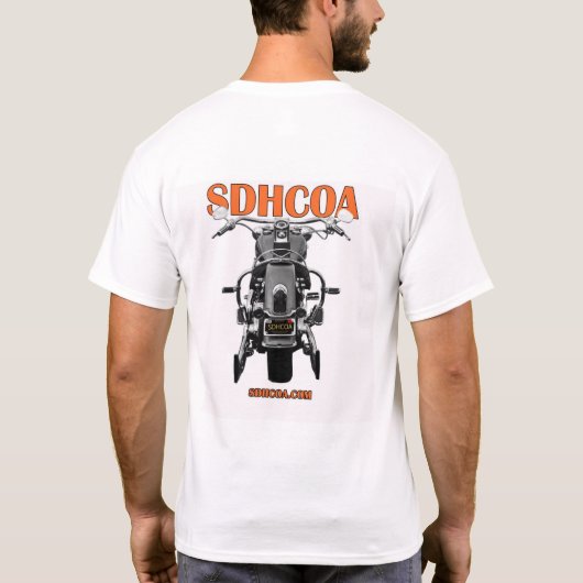 SDHCOA T-Shirt im Weiß (Rückseite)