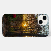 SDL Woods Sunset iPhone Case (Rückseite (Horizontal))