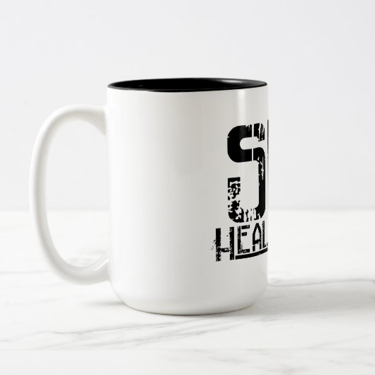 SDLHC - 15 Unze-Tasse #1 Zweifarbige Tasse (Links)