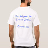 sdobama.com T-Shirt (Rückseite)