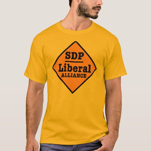 SDP liberales Alliance unterzeichnen T-Shirt (Vorderseite)