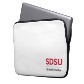 SDSU Liberal Studies Laptop Sleeve (Vorderseite Links)