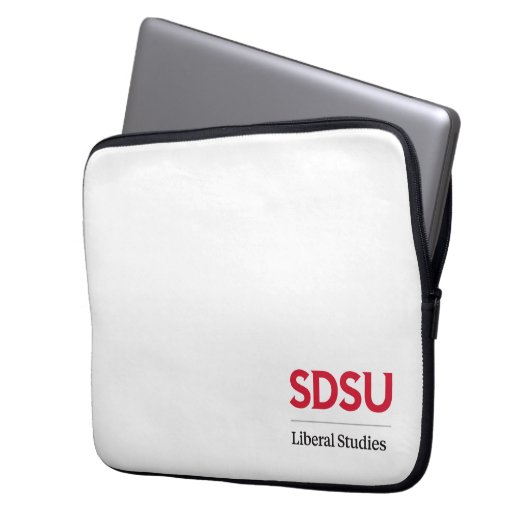 SDSU Liberal Studies Laptop Sleeve (Vorderseite Links)