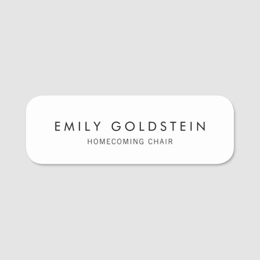 SDT Tulane Namensschild (Vorderseite)