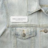 SDT Tulane Namensschild (Beispiel)