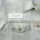 SDT Tulane Namensschild (Beispiel)