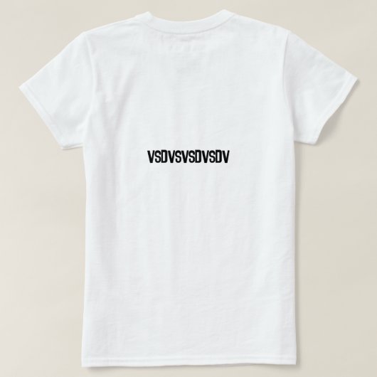 sdvsvd T-Shirt (Design Rückseite)