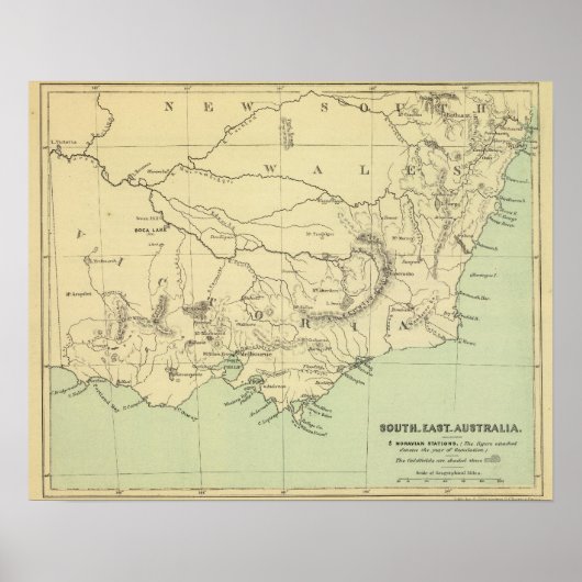 SE Australien Poster (Vorne)