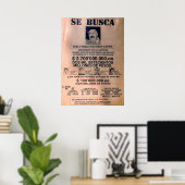 SE BUSCA ESCOBAR 1 POSTER (Heimbüro)
