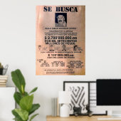 SE BUSCA ESCOBAR 1 POSTER (Heimbüro)