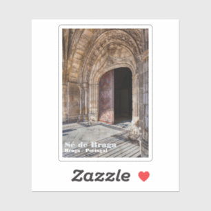 Se de Braga Domportal. Braga, Portugal. Aufkleber