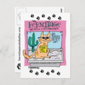 Se habla Kitty Cat - Postcard Postkarte (Vorne/Hinten)