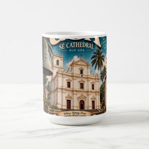Se-Kathedrale Goa – Old Goa Kulturerbe Kaffeetasse