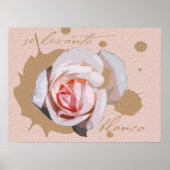 Se levanto blanco poster (Vorne)