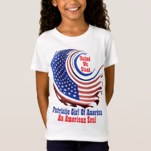 SE Patriotisches Mädchen von Amerika Transparentes