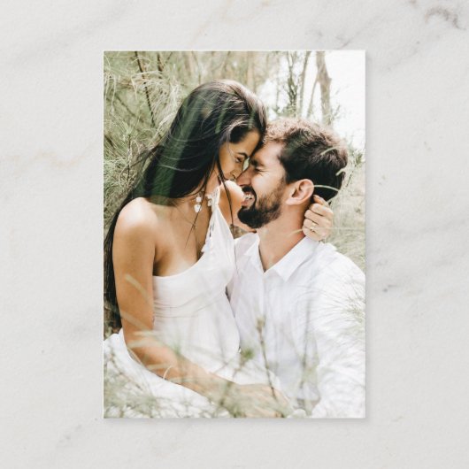 Se Ruega Confirmación Código QR UAWG de Boda Begleitkarte (Rückseite)