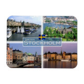 SE Schweden - Stockholm - Djurgarten - Magnet (Horizontal)