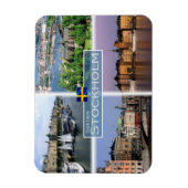 SE Schweden - Stockholm - Djurgarten - Magnet (Vertikal)