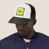 Se - Scrambled Eggs Funny Chemistry Element Symbol Truckerkappe (Beispiel)