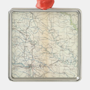 SE Virginia, Ft Monroe Ornament Aus Metall