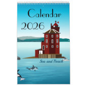 Sea and Beach Calendar Kalender (Titelbild)