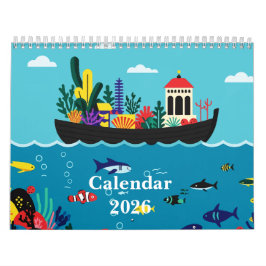 Sea and beach kalender