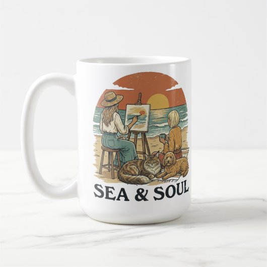 Sea and Soul Dream Kaffeetasse (Links)