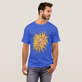 Sea Anemone Actinia Unterwasserwelt Art T-Shirt (Vorne ganz)