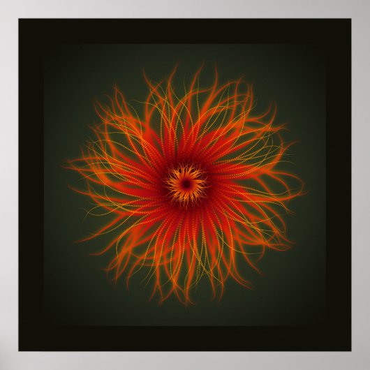 Sea Anemone - Druck Poster (Vorne)