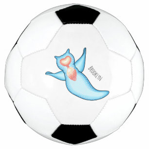 Sea angel cartoon illustriert fußball