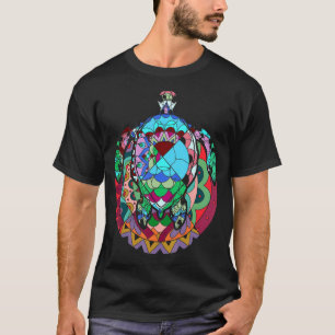 Sea Animal Colorian Hawaiian Tattoo Polynesian Tri T-Shirt