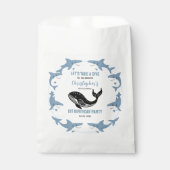 Sea Animals Shark 1st Birthday | Under the Sea Geschenktütchen (Vorderseite)